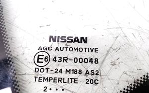 Nissan Qashqai Fenêtre latérale avant / vitre triangulaire 43R00048