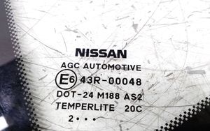 Nissan Qashqai Fenêtre latérale avant / vitre triangulaire 43R00048