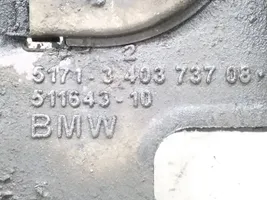 BMW X3 E83 Cache de protection sous moteur 341514802
