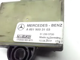 Mercedes-Benz GLC C253 Hehkutulpan esikuumennuksen rele A6519003103