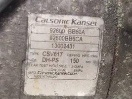 Nissan Qashqai+2 Kompresor / Sprężarka klimatyzacji A/C 92600BB60A