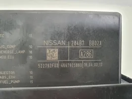 Nissan Qashqai+2 Saugiklių blokas 284B7BB02A