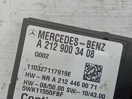 Mercedes-Benz C W204 Unité de commande / module de pompe à carburant A2129003408