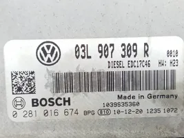 Volkswagen Tiguan Sterownik / Moduł ECU 03L907309R