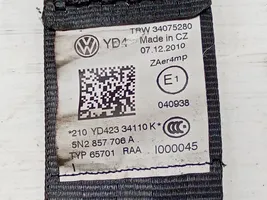 Volkswagen Tiguan Pas bezpieczeństwa fotela przedniego 5N2857706A