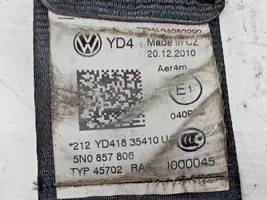 Volkswagen Tiguan Ceinture de sécurité arrière 5N0857806