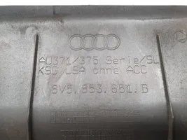 Audi A3 S3 8V Etupuskurin ylempi jäähdytinsäleikkö 8V5853651B