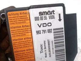 Smart ForTwo I Module de contrôle airbag 0000055V006