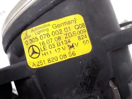 Mercedes-Benz CLS C219 Światło przeciwmgłowe przednie A2518200856