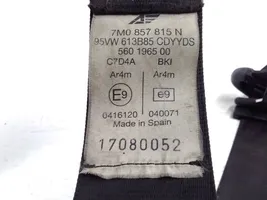 Seat Alhambra (Mk1) Rear seatbelt 7M0857815N