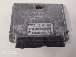 Opel Astra G Sterownik / Moduł ECU 0281010267