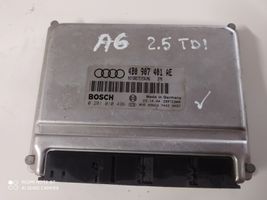 Audi A6 S6 C5 4B Moottorin ohjainlaite/moduuli 4B0907401AE