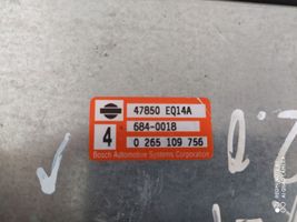 Nissan X-Trail T30 Module de contrôle de boîte de vitesses ECU 47850EQ14A