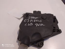 Citroen C3 Ramka / Moduł bezpieczników 9801147680