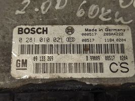 Opel Zafira A Sterownik / Moduł ECU 0281010021