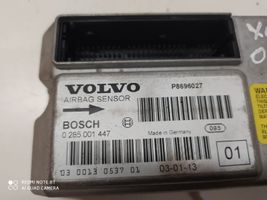 Volvo XC90 Oro pagalvių valdymo blokas 0285001447