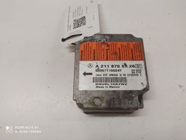 Mercedes-Benz E W211 Module de contrôle airbag A2118705726