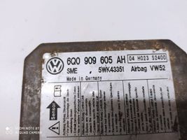 Volkswagen Caddy Sterownik / Moduł Airbag 6Q0909605AH