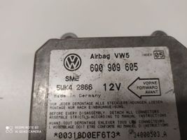 Volkswagen Sharan Module de contrôle airbag 6Q0909605
