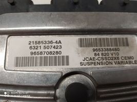 Citroen C6 Piekares vadības bloks 9653388480