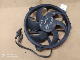 Citroen C6 Electric radiator cooling fan 9656346880