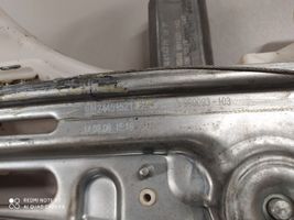 Opel Vectra C Mécanisme lève-vitre de porte arrière avec moteur 24451521