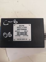 Citroen C6 Alarm control unit/module 9657384680