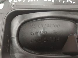 Opel Vectra B Klamka wewnętrzna drzwi przednich 09134967