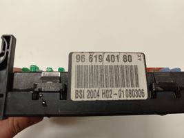 Citroen C6 Fuse module 9661940180