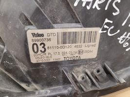 Toyota Yaris Передняя фара 811100D120