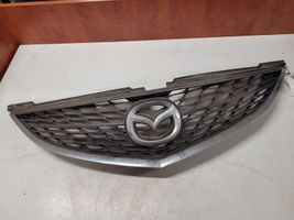 Mazda 6 Grille calandre supérieure de pare-chocs avant GS1D50712