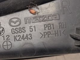 Mazda 6 Lokasuojan päätylista GS8S51PB1