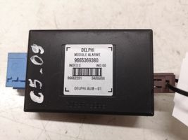 Citroen C5 Alarm control unit/module 9665369380