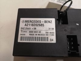 Mercedes-Benz E W211 Moduł / Sterownik fotela A2118202685