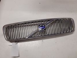 Volvo V70 Grille calandre supérieure de pare-chocs avant 990385