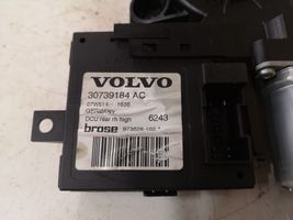 Volvo V50 Silniczek podnoszenia szyby drzwi tylnych 30739184AC