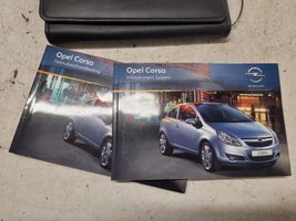 Opel Corsa D Owners service history hand book 