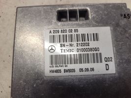 Mercedes-Benz E W211 Modulo di controllo comandi vocali A2098200285