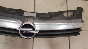 Opel Astra H Grille calandre supérieure de pare-chocs avant 13108463