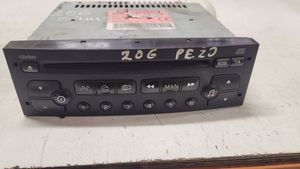 Peugeot 206 Panel / Radioodtwarzacz CD/DVD/GPS 96565718XT