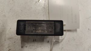 Peugeot 607 Lampa oświetlenia tylnej tablicy rejestracyjnej 9635678580