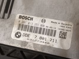 BMW 5 E60 E61 Calculateur moteur ECU 0281013251