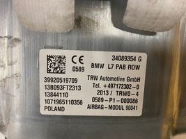 BMW 3 F30 F35 F31 Airbag del passeggero 34089354G