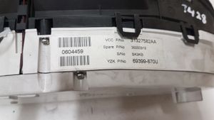 Volvo V60 Tachimetro (quadro strumenti) 0604459