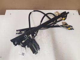 Renault Megane II Front door window regulator with motor 128000471