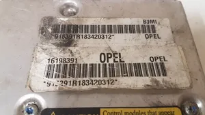 Opel Sintra ABS-ohjainlaite/moduuli 16198391