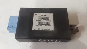 Peugeot 207 CC Alarm control unit/module 9657384680