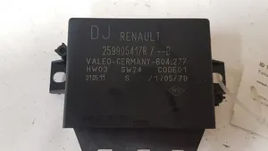 Renault Scenic III -  Grand scenic III Pysäköintitutkan (PCD) ohjainlaite/moduuli 259905417R