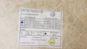 Volkswagen PASSAT B6 Podsufitka 3C0947291C