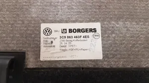 Volkswagen PASSAT B6 Tappeto di rivestimento del fondo del bagagliaio/baule 3C9863463F